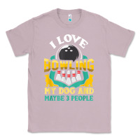 Lilac bowling shirt funny dog lover quote bowler gift t shirt Classic Tee - linhVisuals