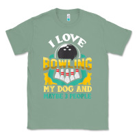 Sage bowling shirt funny dog lover quote bowler gift t shirt Classic Tee - linhVisuals