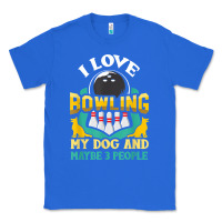 True Royal bowling shirt funny dog lover quote bowler gift t shirt Classic Tee - linhVisuals