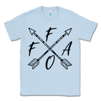 Dusty Blue fafo f around and find out funny vintage sarcastic boho chic tank top Classic Tee - linhVisuals