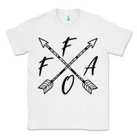 White fafo f around and find out funny vintage sarcastic boho chic tank top Classic Tee - linhVisuals