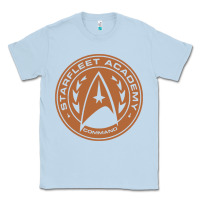 Dusty Blue star fleet academy dropout stars trekie trek geek Classic Tee - linhVisuals
