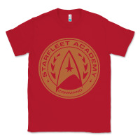 Red star fleet academy dropout stars trekie trek geek Classic Tee - linhVisuals