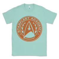 Seafoam star fleet academy dropout stars trekie trek geek Classic Tee - linhVisuals