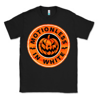 Black motionless in white hellowen Classic Tee - linhVisuals