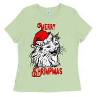 Matcha Merry Christmas Cat Ladies Tee - SublimationCraftShop