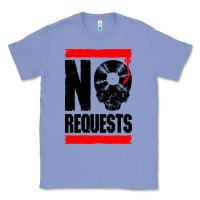 Colony Blue no requests dj turntable vinyl record Classic Tee - linhVisuals