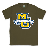 Army Green marquette Classic Tee - linhVisuals