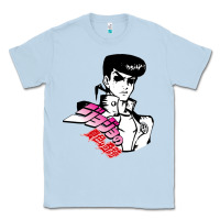 Dusty Blue josuke very bizarre Classic Tee - linhVisuals