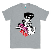 Heather Grey josuke very bizarre Classic Tee - linhVisuals