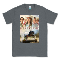 Charcoal Heather heartland for men and women Classic Tee - linhVisuals