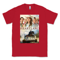Red heartland for men and women Classic Tee - linhVisuals