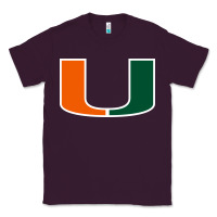 Plum miami hurric Classic Tee - linhVisuals