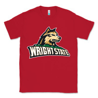 Red wright state Classic Tee - linhVisuals