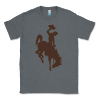 Charcoal Heather wyoming athletics Classic Tee - linhVisuals
