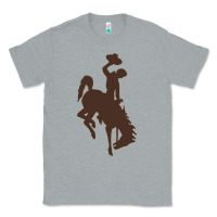 Heather Grey wyoming athletics Classic Tee - linhVisuals
