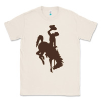 Natural wyoming athletics Classic Tee - linhVisuals