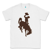 White wyoming athletics Classic Tee - linhVisuals