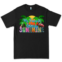Black My Favorite Coloris Sunshine Premium Tee - CowhideDigitalArt