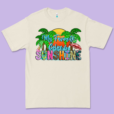 My Favorite Coloris Sunshine Premium Tee Designed By Cowhidedigitalart