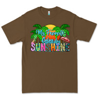 Cacao My Favorite Coloris Sunshine Premium Tee - CowhideDigitalArt