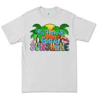 Dove Grey My Favorite Coloris Sunshine Premium Tee - CowhideDigitalArt