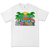 White My Favorite Coloris Sunshine Premium Tee - CowhideDigitalArt
