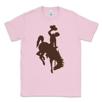 Bubblegum Pink wyoming athletics Classic Tee - linhVisuals
