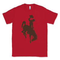 Red wyoming athletics Classic Tee - linhVisuals