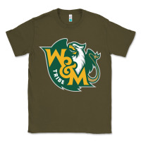 Army Green william and mary Classic Tee - linhVisuals