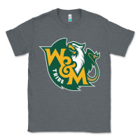 Charcoal Heather william and mary Classic Tee - linhVisuals