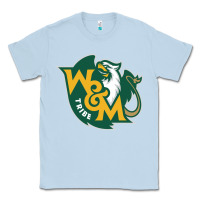 Dusty Blue william and mary Classic Tee - linhVisuals