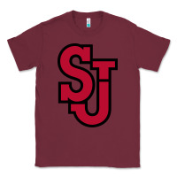 Burgundy st. john's red Classic Tee - linhVisuals