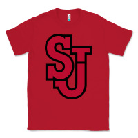 Red st. john's red Classic Tee - linhVisuals