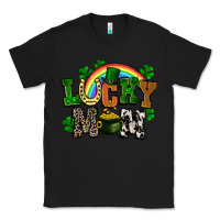 Black lucky mom St. Patricks Day Classic Tee - FaDigitalArtStudio