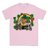 Bubblegum Pink lucky mom St. Patricks Day Classic Tee - FaDigitalArtStudio