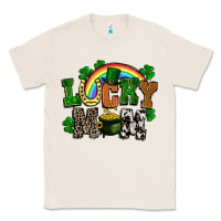 Natural lucky mom St. Patricks Day Classic Tee - FaDigitalArtStudio