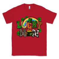 Red lucky mom St. Patricks Day Classic Tee - FaDigitalArtStudio