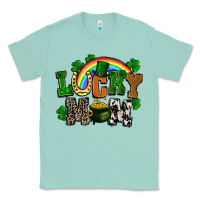 Seafoam lucky mom St. Patricks Day Classic Tee - FaDigitalArtStudio