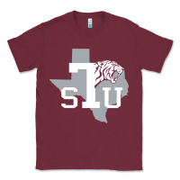 Burgundy texas southern Classic Tee - linhVisuals