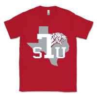 Red texas southern Classic Tee - linhVisuals