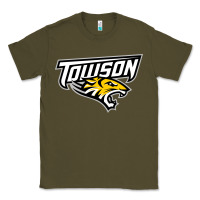 Army Green towson tigers Classic Tee - linhVisuals
