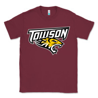 Burgundy towson tigers Classic Tee - linhVisuals