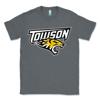 Charcoal Heather towson tigers Classic Tee - linhVisuals