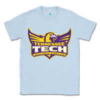 Dusty Blue tennessee tech Classic Tee - linhVisuals