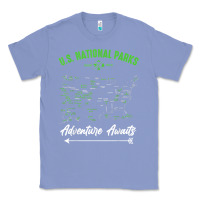 Colony Blue national parks adventure lover camping hiking camper fan t shirt Classic Tee - linhVisuals