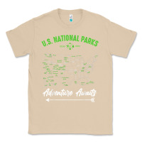 Mushroom national parks adventure lover camping hiking camper fan t shirt Classic Tee - linhVisuals