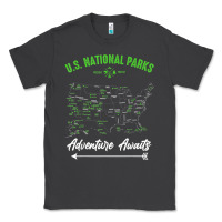 Smoke national parks adventure lover camping hiking camper fan t shirt Classic Tee - linhVisuals