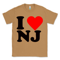 Toasted Coconut i love nj Classic Tee - linhVisuals