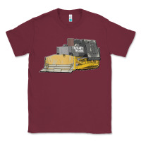 Burgundy killdozer tread back tank top Classic Tee - linhVisuals